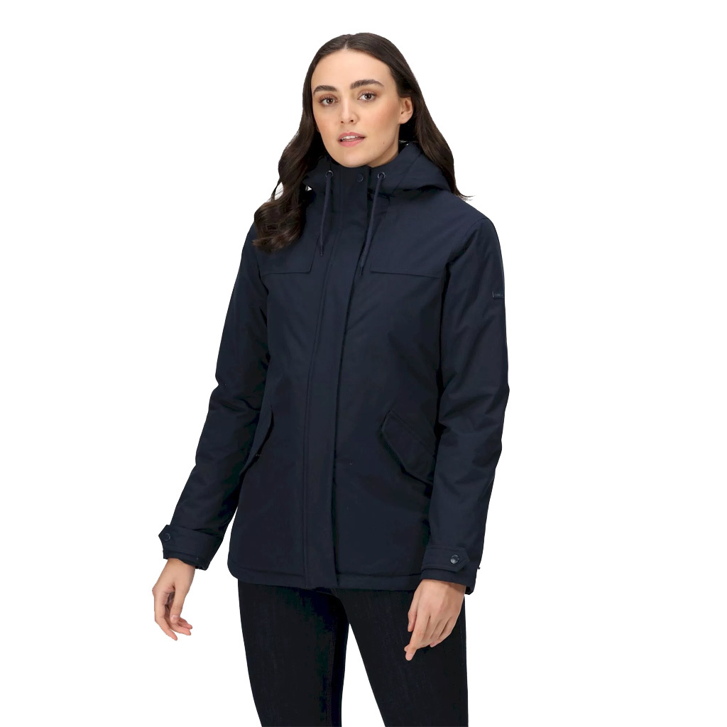 Bria Navy Winterjas Dames Top Merken Winkel